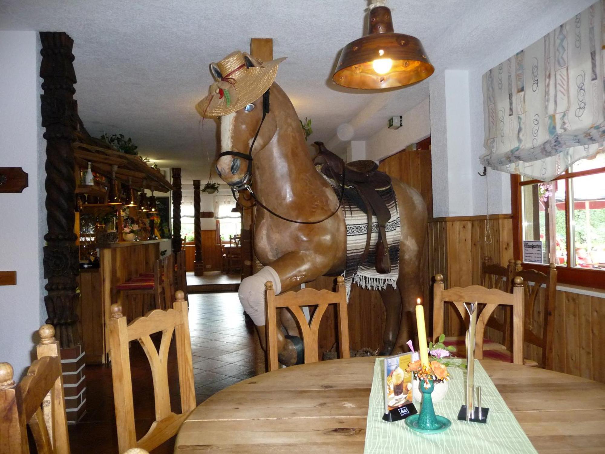 Steakhouse & Pension Crazy Horse Suhl Extérieur photo