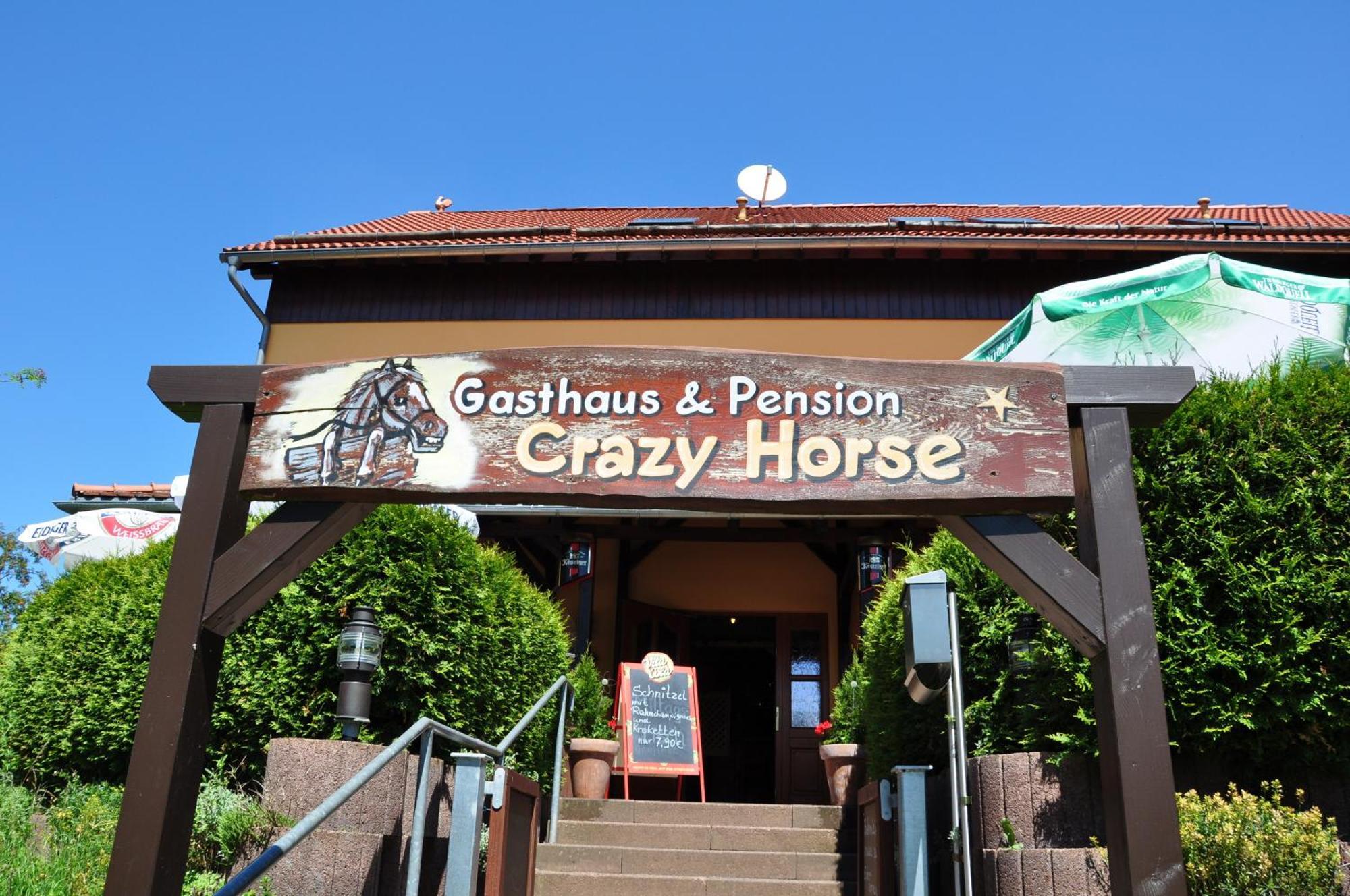 Steakhouse & Pension Crazy Horse Suhl Extérieur photo